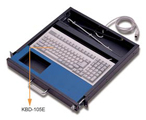 MK-KB1C 1U高度機(jī)架式鍵盤(pán)/鼠標(biāo)抽屜