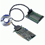 PCI-1711  100KS/s，12位16路單端輸入低成本多功能數(shù)據(jù)采集卡