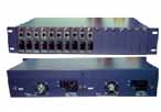 漢信通信 HS-16 16槽機架式光纖收發(fā)器
