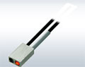 神視電子 FD-WKZ1長(zhǎng)檢測(cè)距離·方形頭反射型光纖 