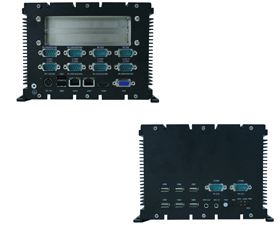 YHX-BBOX5307 亞華興無(wú)風(fēng)扇嵌入式10串口、雙PCI插槽工業(yè)計(jì)算機(jī)