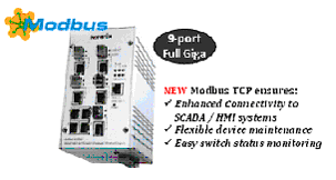 Korenix工業(yè)全千兆以太網交換機新支持Modbus TCP及中文化操作界面