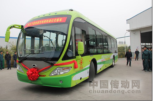 時光科技驅(qū)動系統(tǒng)助力重慶恒通純電動公交車批量運營